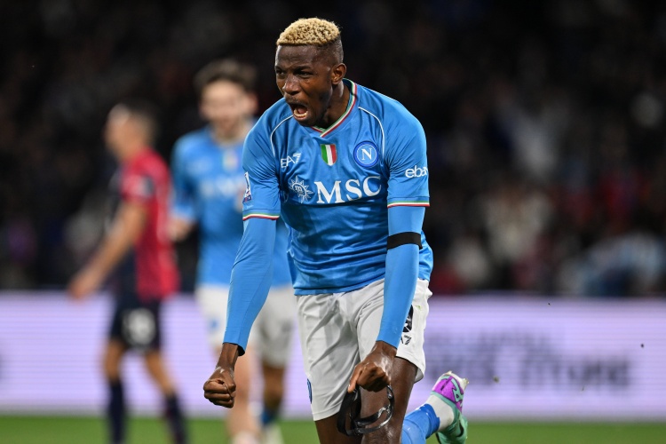 意媒：那不勒斯為奧斯梅恩要價7500萬歐，尤文、巴黎和曼聯(lián)有意